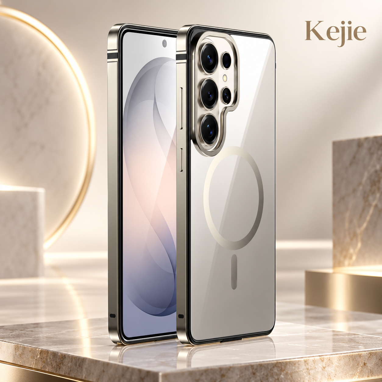 Premium aluminum magnetic case for Samsung Galaxy S26 Series