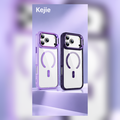 Premium Magnetic Shockproof TPU + PC Clear Case for iPhone 17 Pro Max