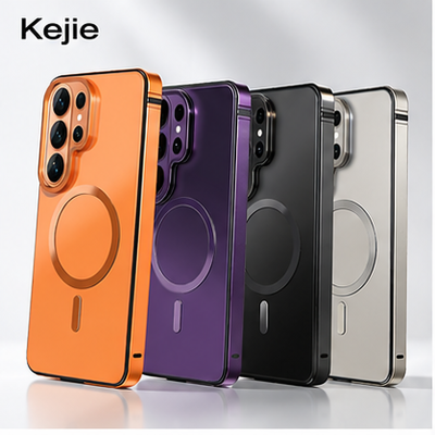 Ultra-Thin Aluminum Frame Magnetic Shockproof Case for Samsung Galaxy S26 & S26 Ultra