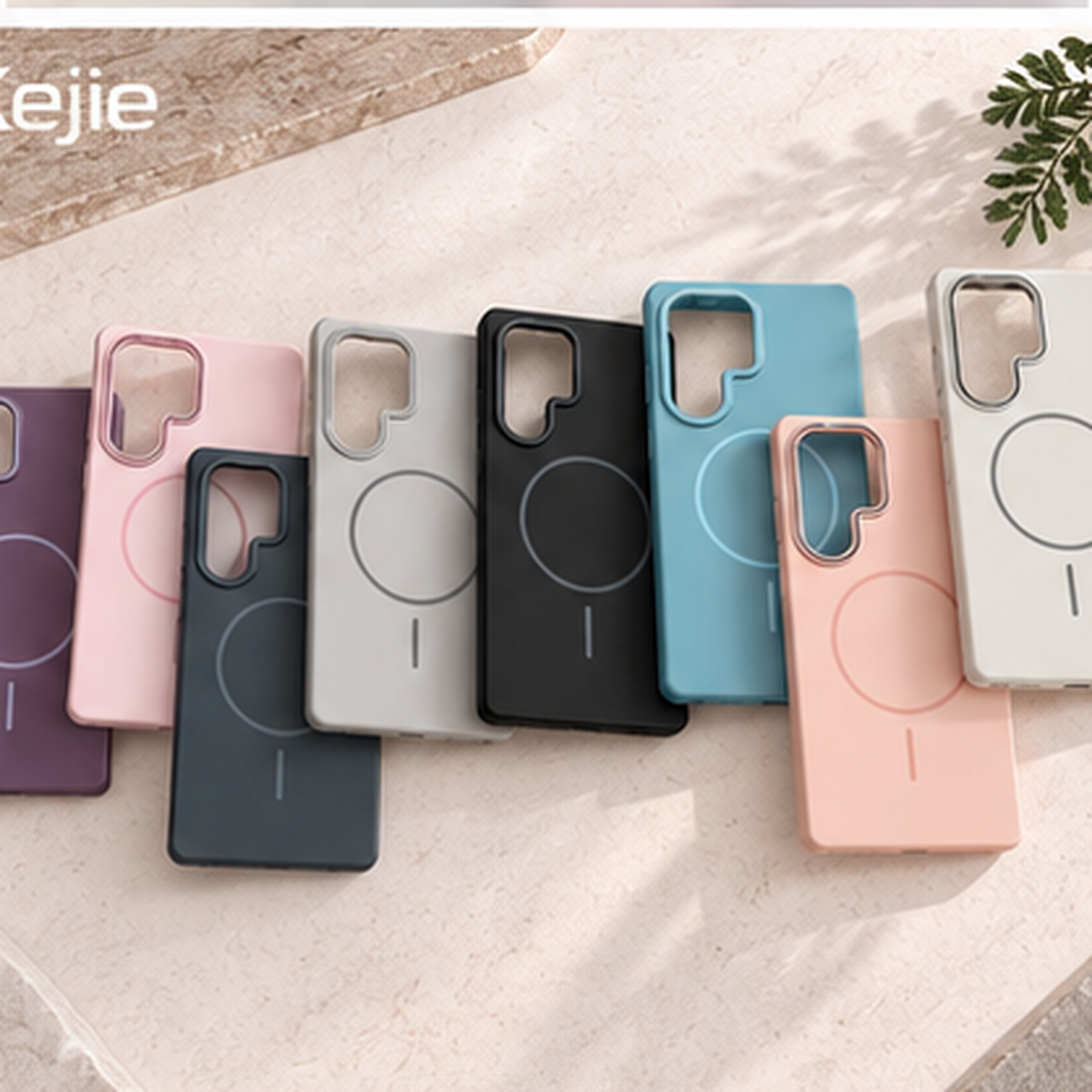 TPU PC magnetic ring case construction diagram for Samsung Galaxy A Series