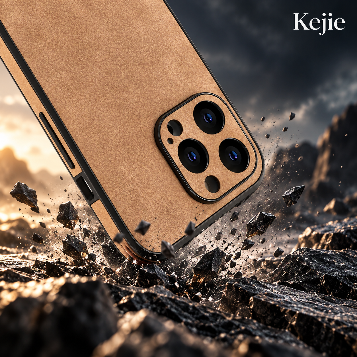 Everyday shock protection structure on iPhone 16 TPU case
